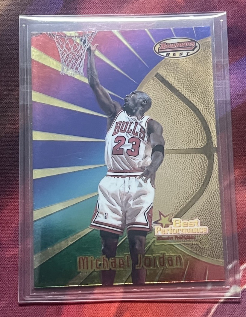 Bowman's Best 1997-98 Michael Jordan #96 Chicago Bulls Best Performance