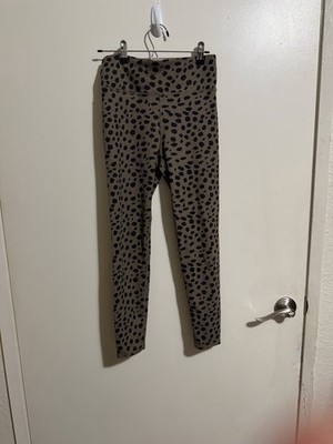Threads 4 Thought ReActive Gray Black Animal Print High Rise Ankle Leggings S