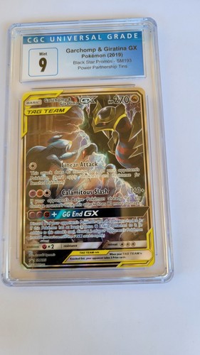 Garchomp & Giratina-GX graded CGC 9 for sale on eBay