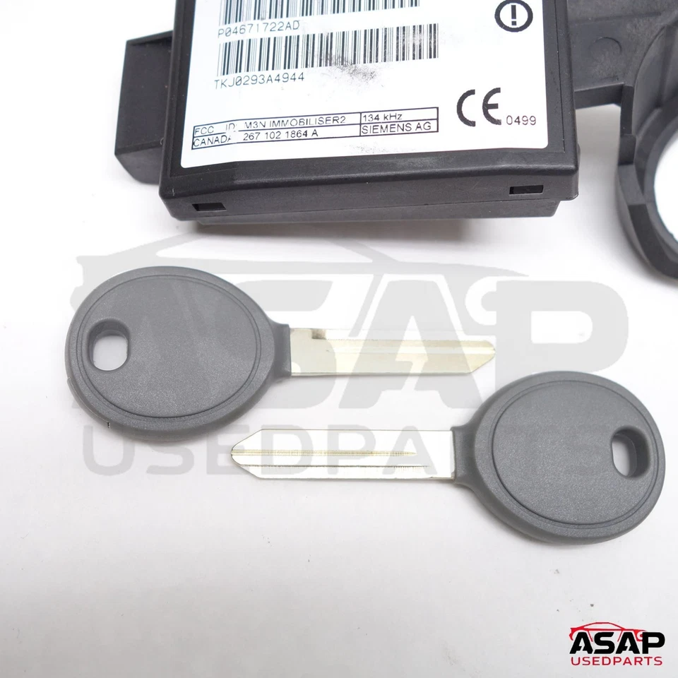 🐔 VIN PROGRAMMED PLUG & PLAY IMMOBILIZER DODGE NEON 2001-2005 04671722AD 🐔 - Image 3 of 4