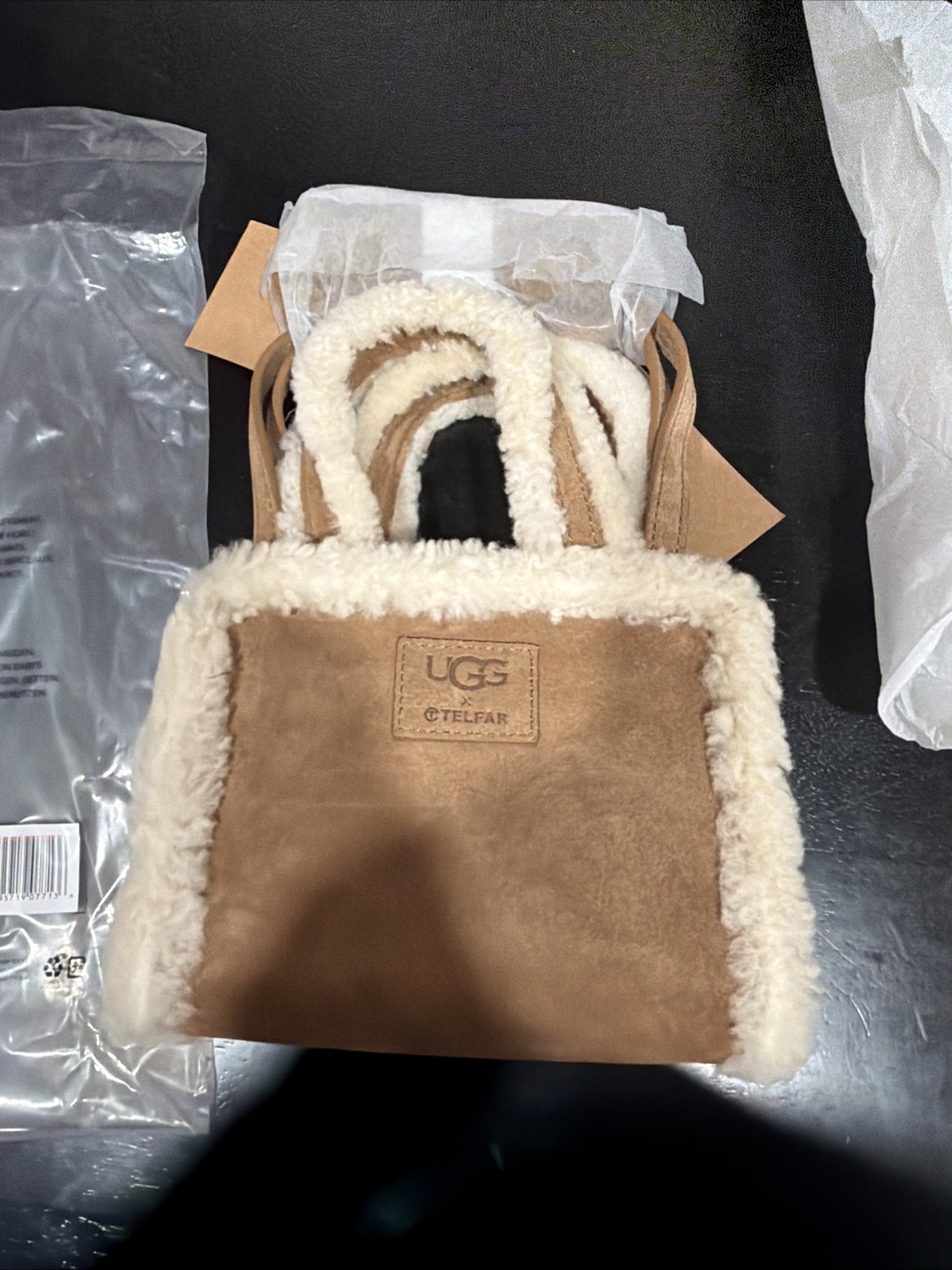 UGG Telfar Small Shearling Shopper Tote — image 6
