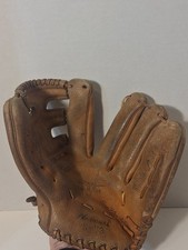 VTG Baseball Glove National S-73 Genuine Cowhide Leather RTH