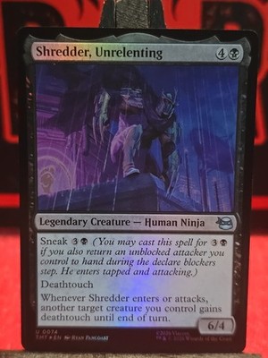 Shredder, Unrelenting #74 *Foil* (NM) - Teenage Mutant Ninja