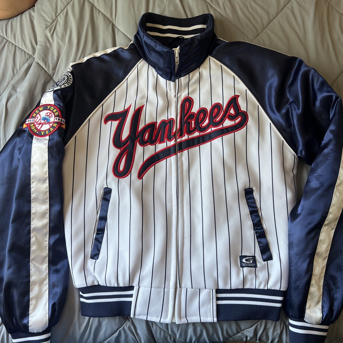 Vintage New York Yankees Cooperstown G-lll Bomber Jacket Women