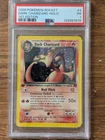 2000 Pokemon Team Rocket 1st Edition PSA 1 Dark Charizard Holo #4 WOTC