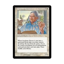 Academy Rector [Foil] #1 Prices | Magic Urzas Destiny | Magic Cards