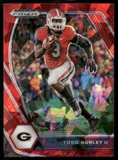 2021 Panini Prizm Draft Picks Collegiate #85 Todd Gurley II Red Ice