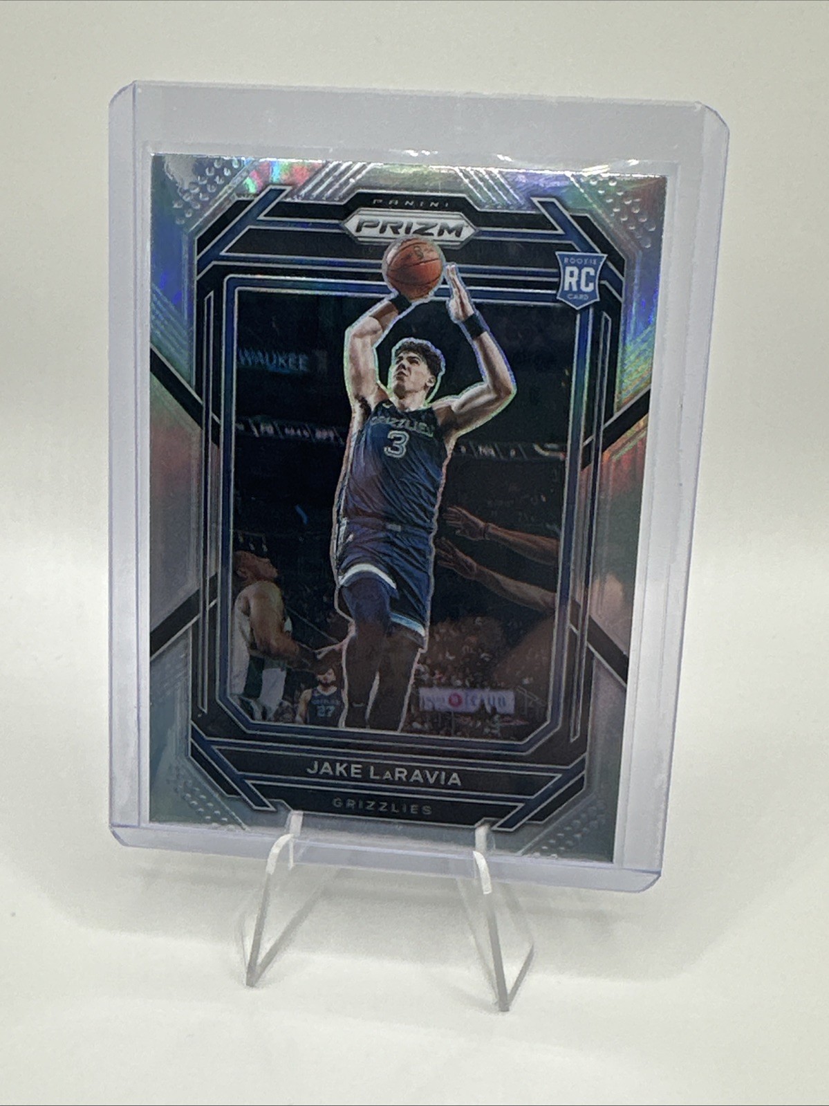 2022-23 Panini Prizm Jake LaRavia #244 Silver Prizm Rookie (RC)