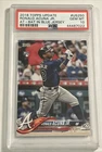 2018 Topps Update Ronald Acuna Jr. #US250 PSA 10 GEM MT Rookie RC