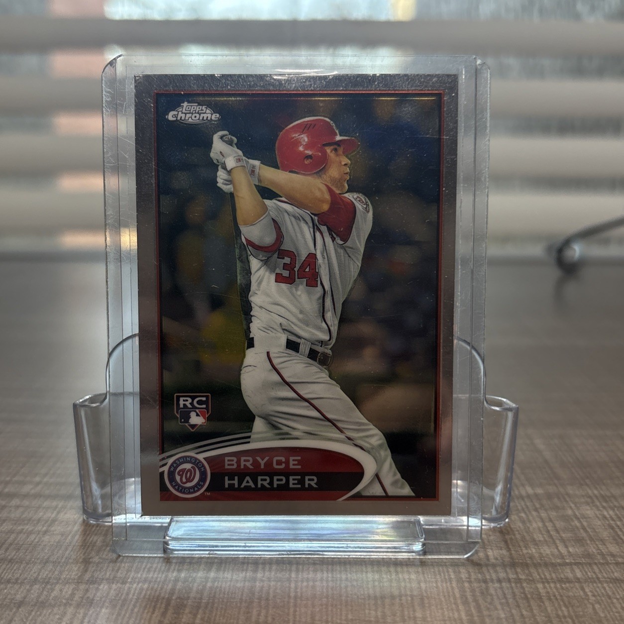 2012 Topps Chrome - Bryce Harper #196 Batting (RC)