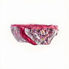 Hanes Girls Brief Underwear Panties Size 10 Tagless Cotton 5 Pack New