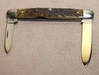 1950 to 1964~CASE XX STAINLESS~MINT UNUSED~5279 STAG PEN SENATOR POCKET KNIFE~ — photo 4