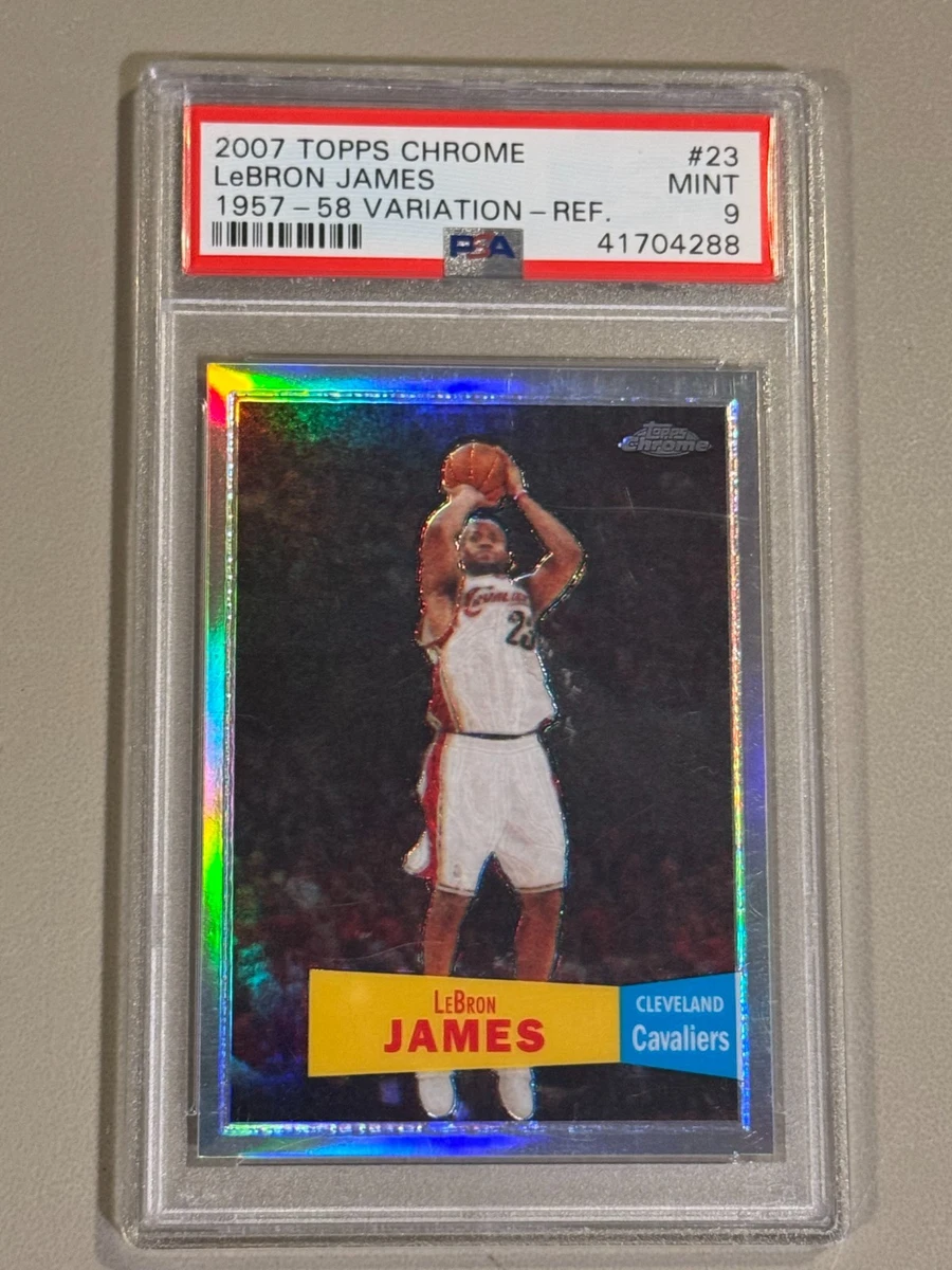 25+ Topps LeBron James 9 Graded Basketball Sports Trading Cards