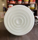 Vintage Art Deco MCM White Glass Milk Glass School House Ceiling Light Shade