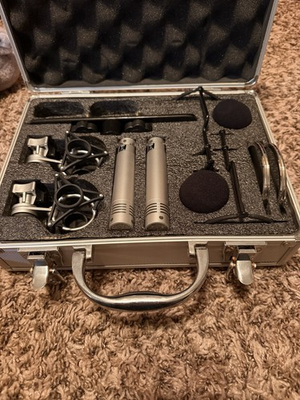 #ad Samson CL2 Recording Pencil Microphones With Accessories And Case Fast Shipping $375.99