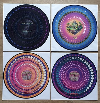 DOPE LEMON Bundle (3LP) Phonotropic Picture Discs (4x Vinyl), ovp & mint