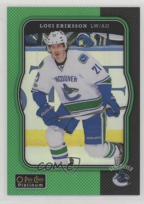 2017-18 O-Pee-Chee Platinum Retro Green 13/49 Loui Eriksson #R-52 z3c