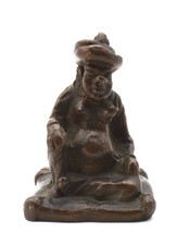 Bronze de vitrine okimono