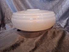 Art Decco Pale / Shell Pink Glass Flycatcher Lightshade