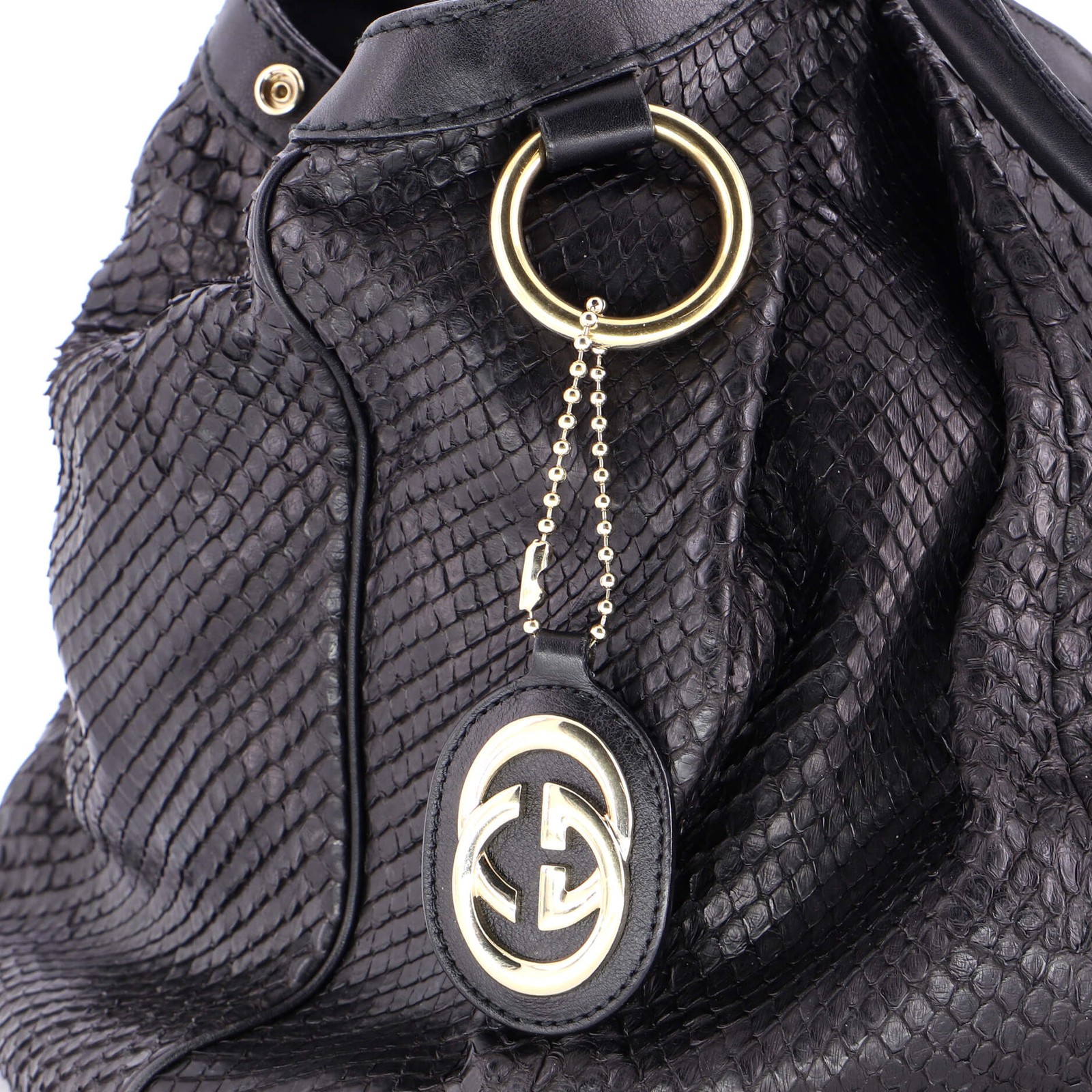 Gucci Sukey Tote Python Large - image 6