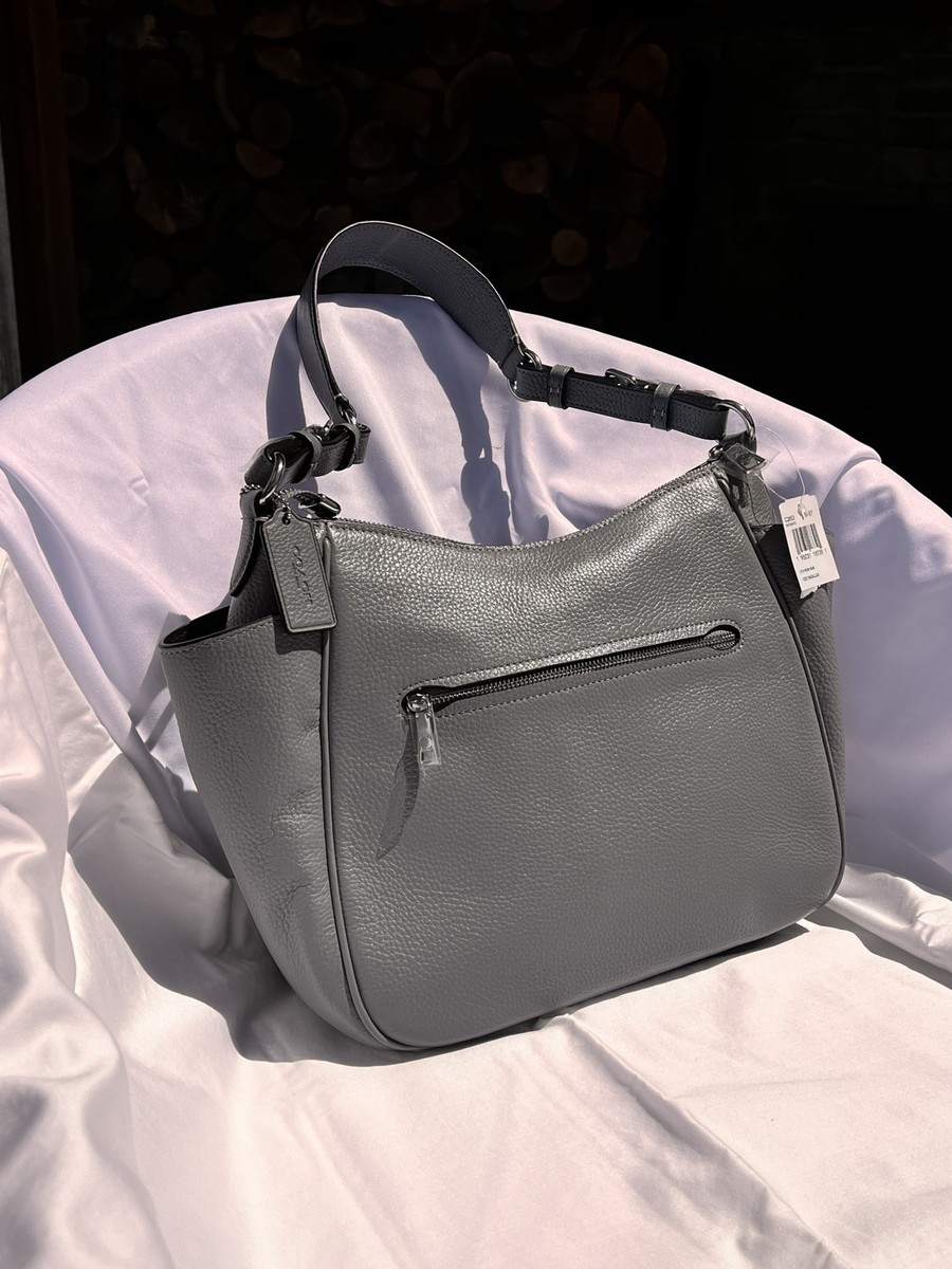 Coach Pebble Leather Rori Shoulder Bag C2853 Periwinkle for sale