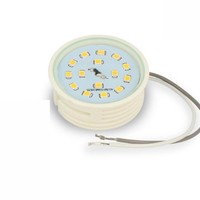 Flacher Led Einbaustrahler 50Mm Dimmbar 22Mm Hoch 5W 400Lm 230V Pur Weiß 4000K