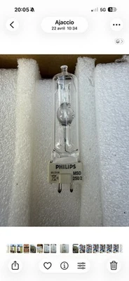 Lampe Philips 250 MSD / 2 - Photo 1/2