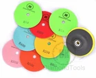 125mm 5" DRY Diamond Polishing Pads Granite, Marble & Quartz Individual Grits