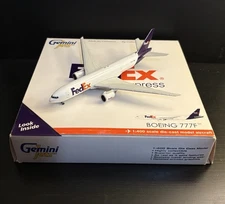 GeminiJets 1:400 FedEx Boeing 777F N883FD GJFDX1276 Diecast Scale Aircraft Model