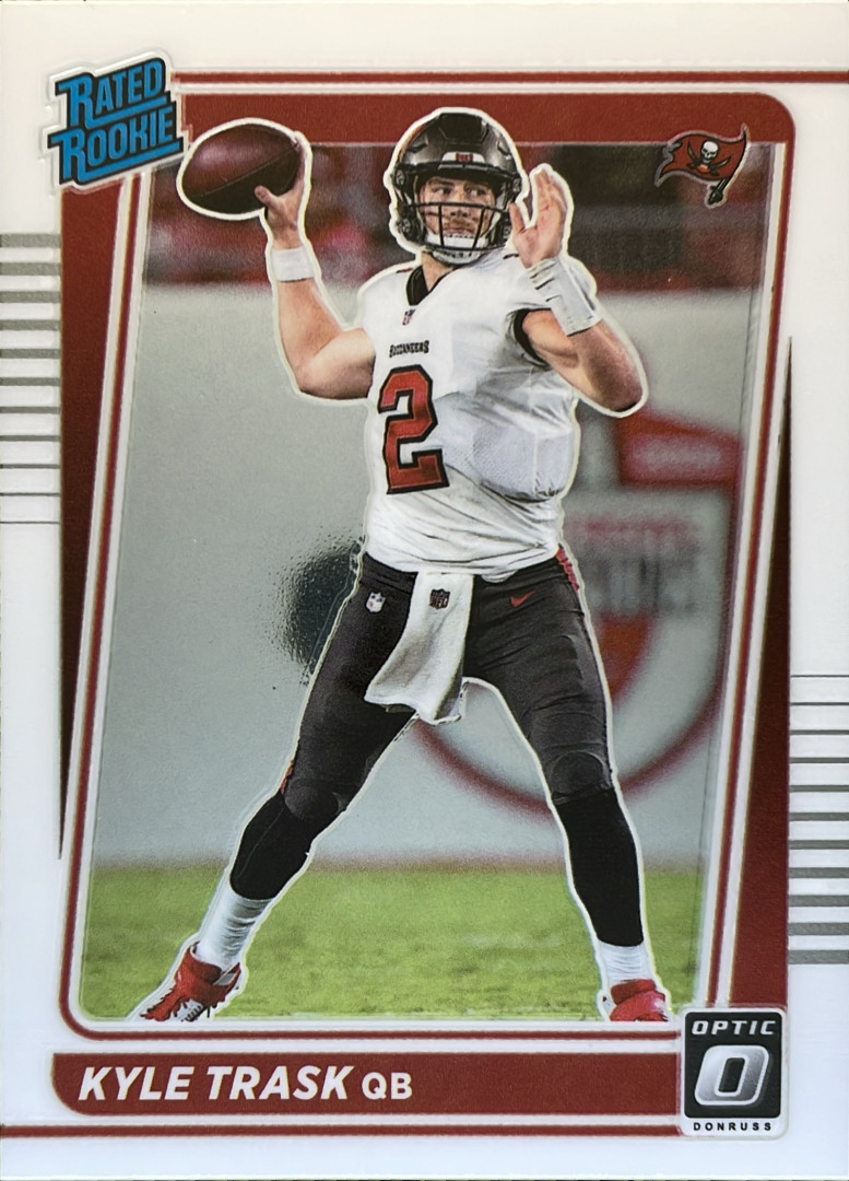 2021 Panini Donruss Optic Kyle Trask #209 RC Tampa Bay Buccaneers