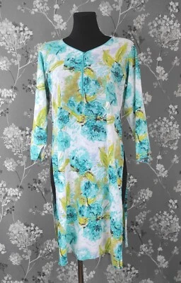 HIPPIE STYLE TAILLIERTES SOMMER SHIRTKLEID. GRÖSSE M - Bild 1 von 4
