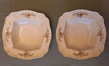 ROSENTHAL Germany SANSSOUCI ROSE Ivory Square Serving Bowl (Priced Per Piece)
