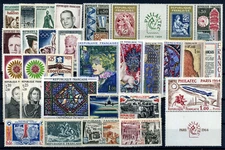 A546/ FRANCE / Y&T # 1404 / 1434 MINT MNH – COMPLETE YEAR 1964