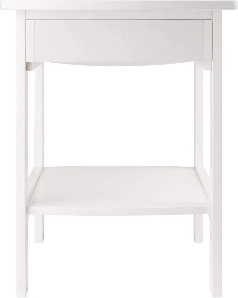 Mesa, móveis, branca Winsome Claire Accent - Imagem 3 de 4