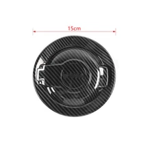 Fuel Filler Door Tank Cover Gas Cap Carbon Fiber for 2015-2019 Dodge Challenger