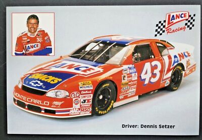 1996 Nascar Series Hero Driver Cards Dennis Setzer Lance Racing