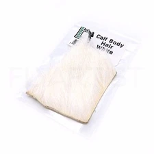 WHITE CALF BODY HAIR - Hareline Fly Tying Material NEW!