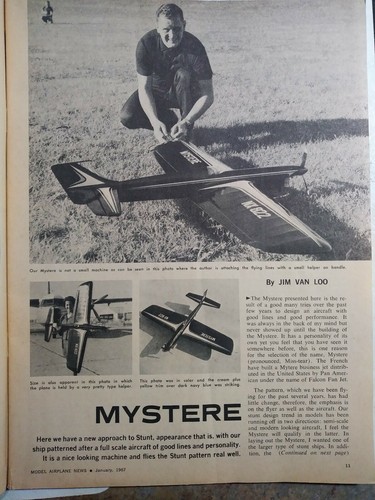 Model Airplane News, JANUARY 1967 - - Picture 6 of 12