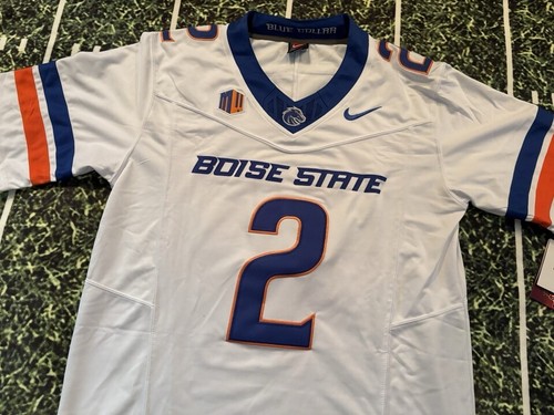 Jersey Ashton Jeanty Boise State blanco cosido - Imagen 4 de 4