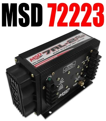 MSD Ignition 72223 7AL-2 Plus Boîtier De Contrôle D’Allumage Noir - Photo 1/2