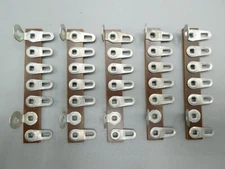 6 Lug, 1 Lug Common, Horizontal Phenolic Terminal Strip (QTY 5)