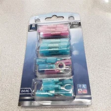 = T-H Marine Heat Shrink Terminal Connector Kit 24-Piece Boating Essential NEW