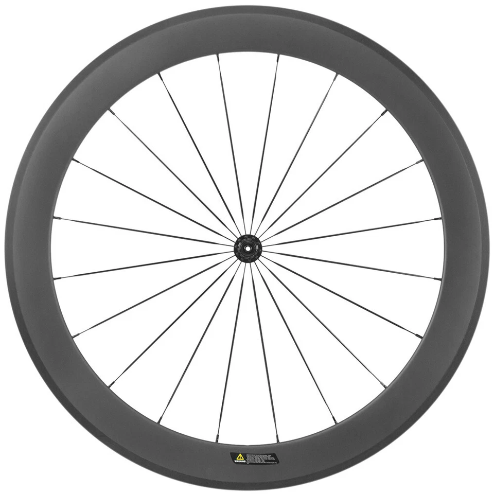 60mm Rennrad Carbon Laufradsatz Rennrad Räder Laufrader 700C Drahtreifen 23mm - Bild 3 von 4