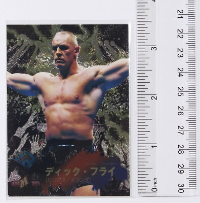 DICK VRIJ - 1998 BBM Pro-Wrestling Trading Holo Card | eBay