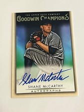2021 Upper Deck Goodwin Champions Auto Shane McCarthy #A-SM Auto