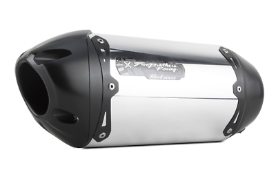 2015-2021 FZ-07 MT-07 Two Brothers Full Exhaust S1R FZ07 - BLACK