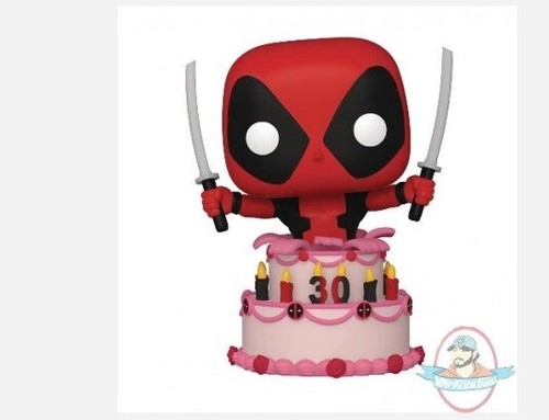 ¡POP! Figura Funko Marvel Deadpool 30Th Deadpool in Cake #776 - Imagen 2 de 2