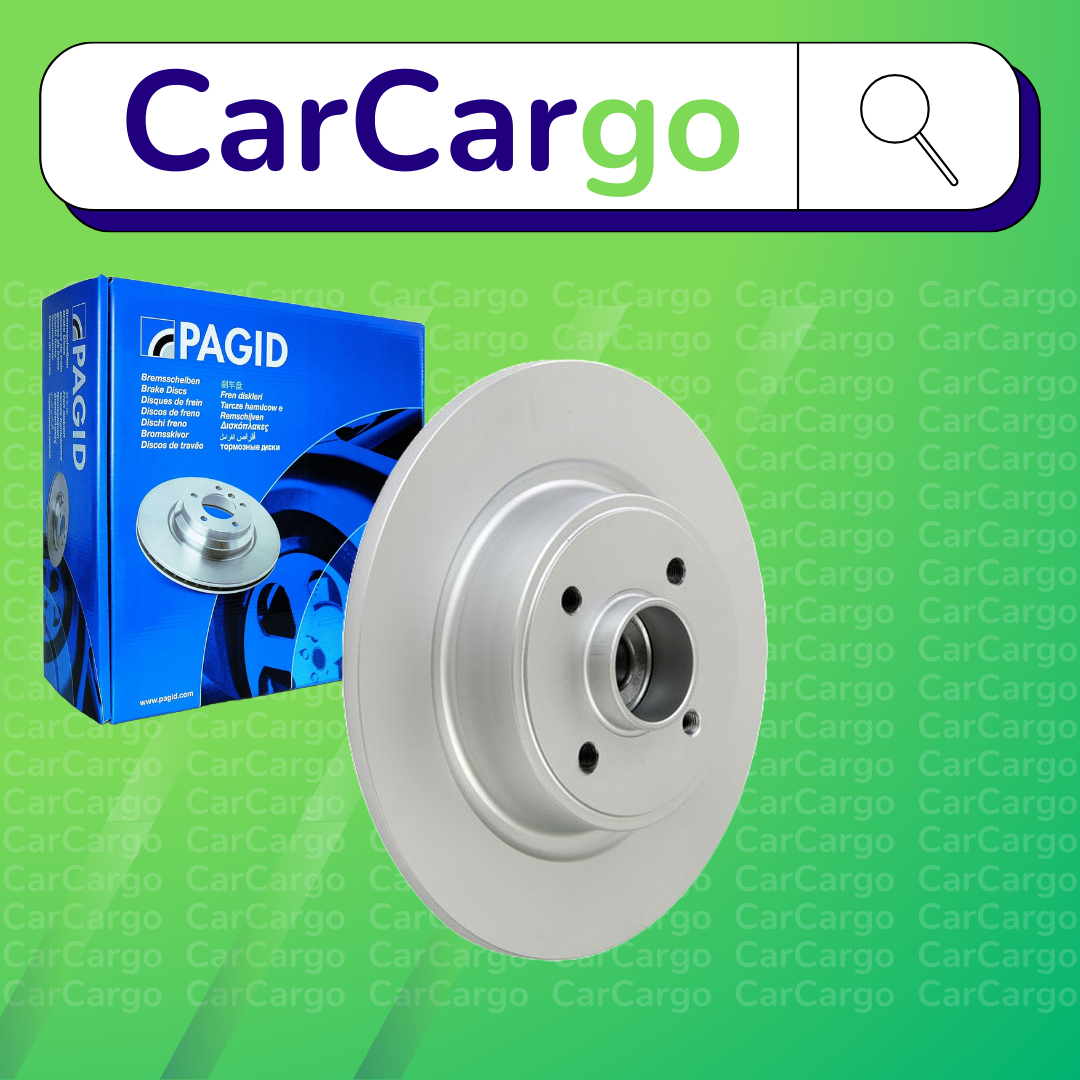 Pagid Solid Rear Brake Discs Pair For Renault Scénic 1.9 dCi 1999-2003 274 mm