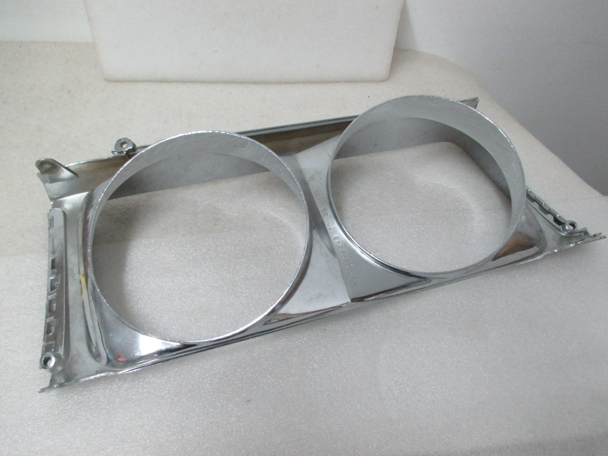 Mopar NOS 1966 Chrysler New Yorker Left Hand Headlamp Bezel  