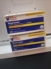 2× Naproxen 220mg Tablets (200 Tablets Totlal) Exp 07/25